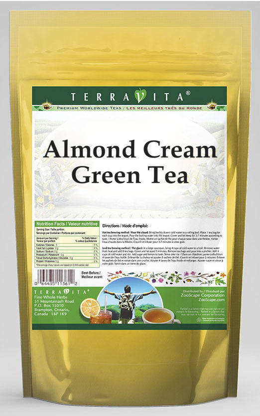 Almond Cream Green Tea