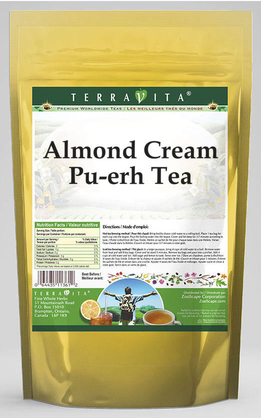 Almond Cream Pu-erh Tea