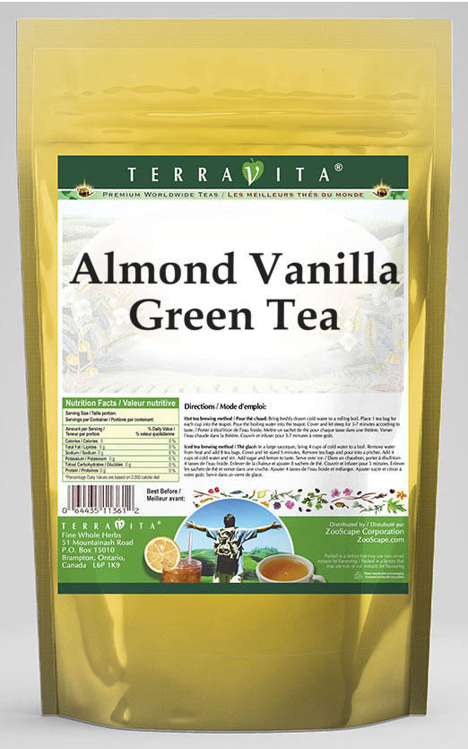 Almond Vanilla Green Tea