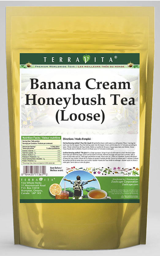 Banana Cream Honeybush Tea (Loose)