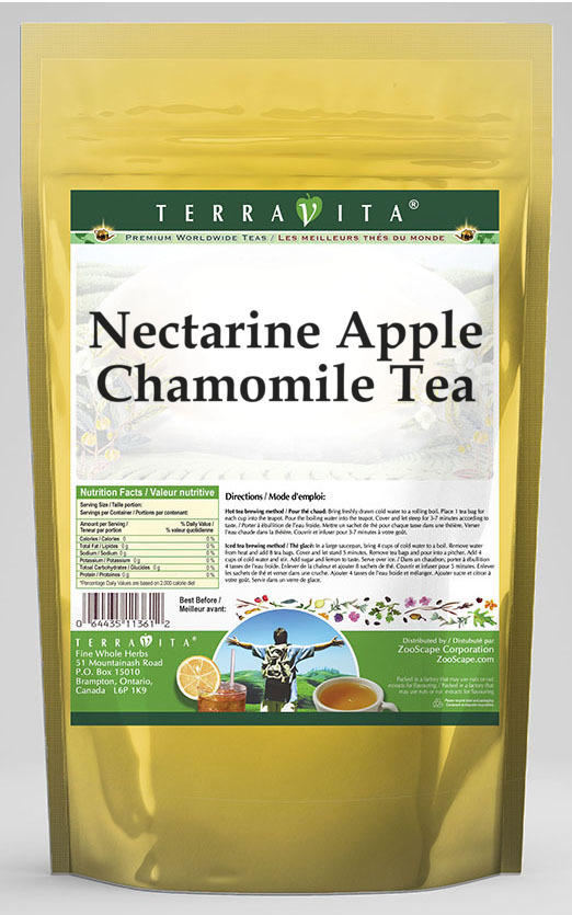 Nectarine Apple Chamomile Tea