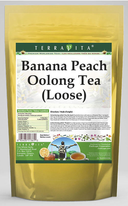 Banana Peach Oolong Tea (Loose)