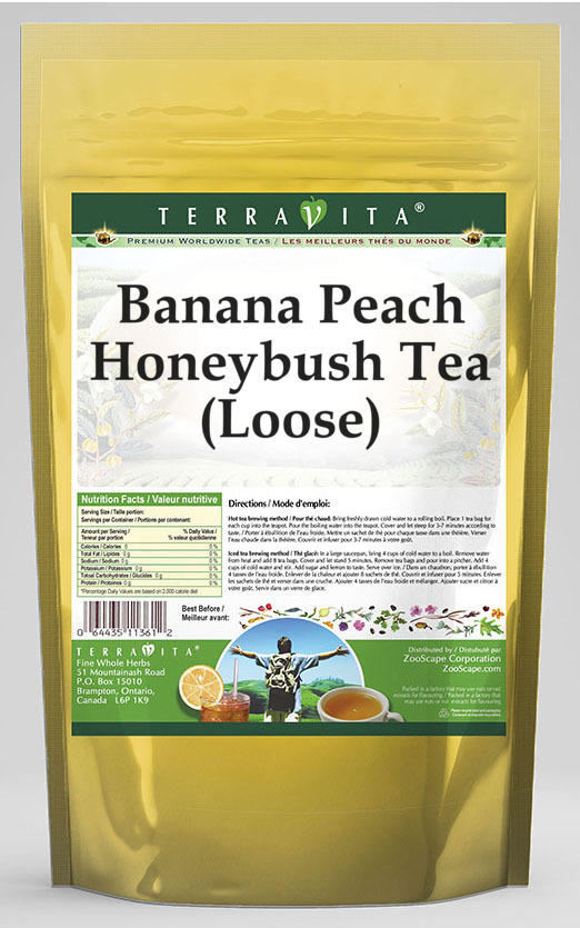 Banana Peach Honeybush Tea (Loose)