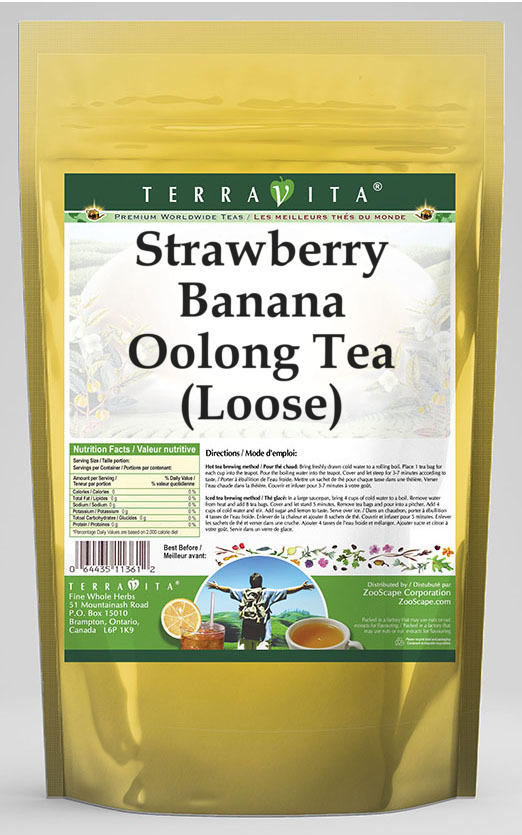 Strawberry Banana Oolong Tea (Loose)