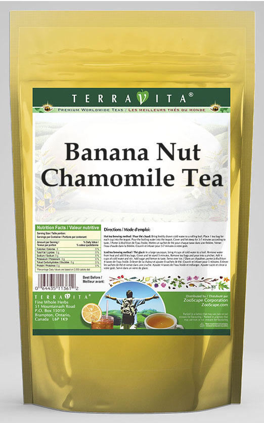 Banana Nut Chamomile Tea