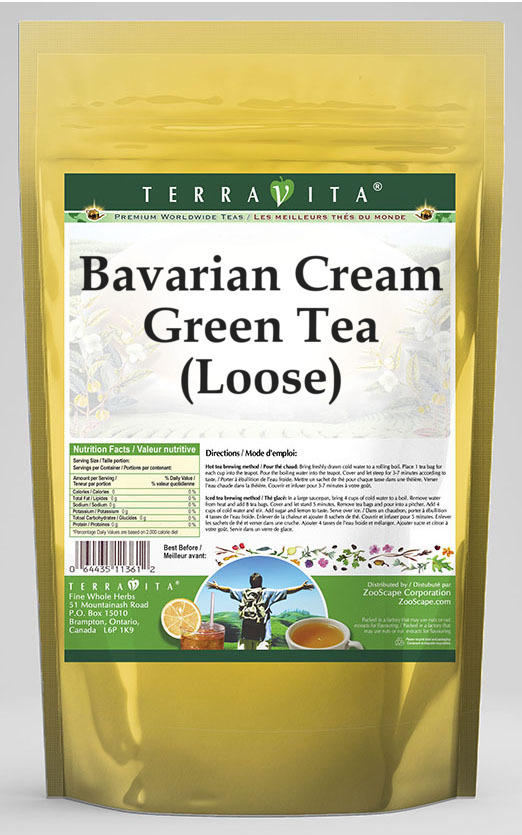 Bavarian Cream Green Tea (Loose)
