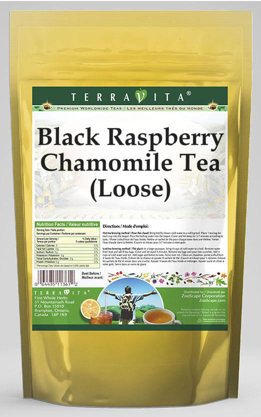 Black Raspberry Chamomile Tea (Loose)