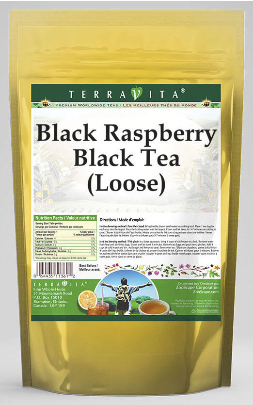 Black Raspberry Black Tea (Loose)