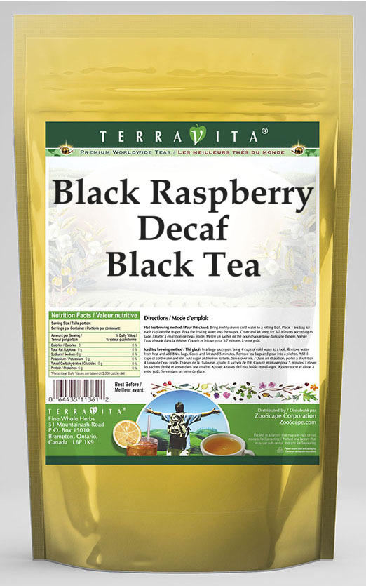 Black Raspberry Decaf Black Tea