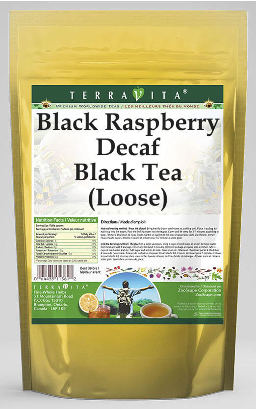 Black Raspberry Decaf Black Tea (Loose)