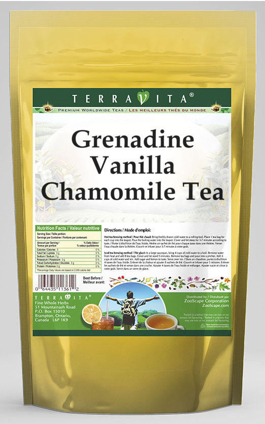 Grenadine Vanilla Chamomile Tea