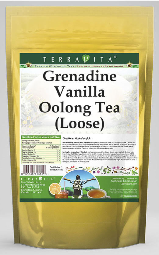 Grenadine Vanilla Oolong Tea (Loose)