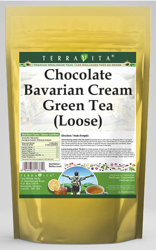 Chocolate Bavarian Cream Green Tea (Loose)