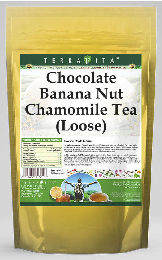Chocolate Banana Nut Chamomile Tea (Loose)