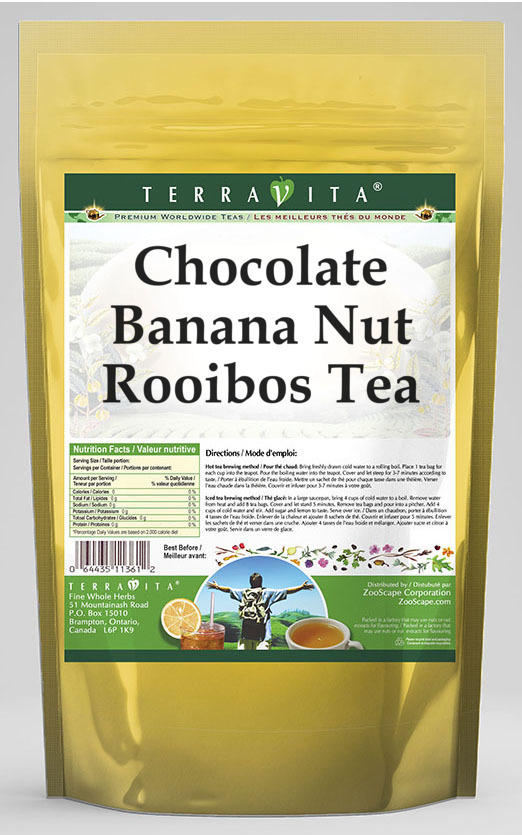 Chocolate Banana Nut Rooibos Tea