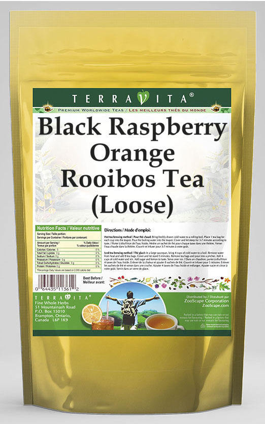 Black Raspberry Orange Rooibos Tea (Loose)