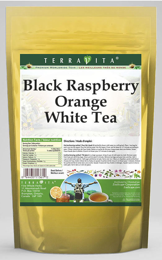 Black Raspberry Orange White Tea