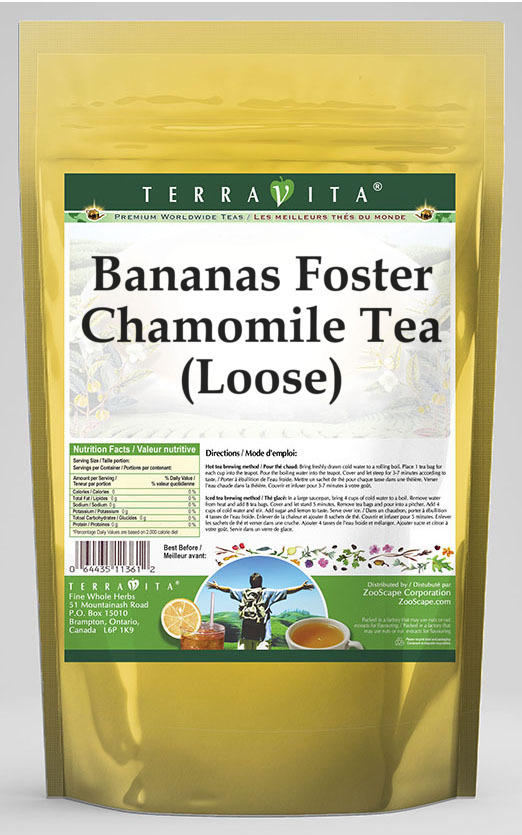 Bananas Foster Chamomile Tea (Loose)