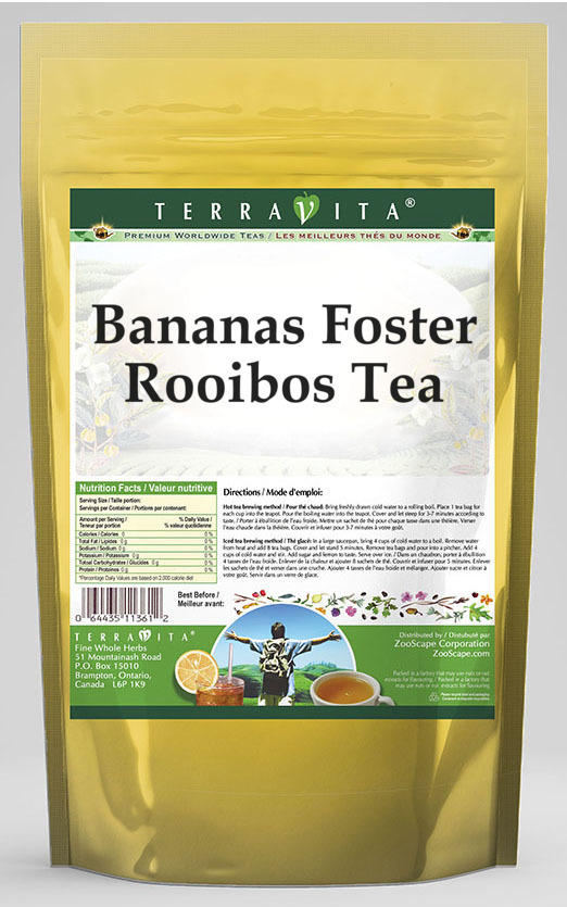 Bananas Foster Rooibos Tea
