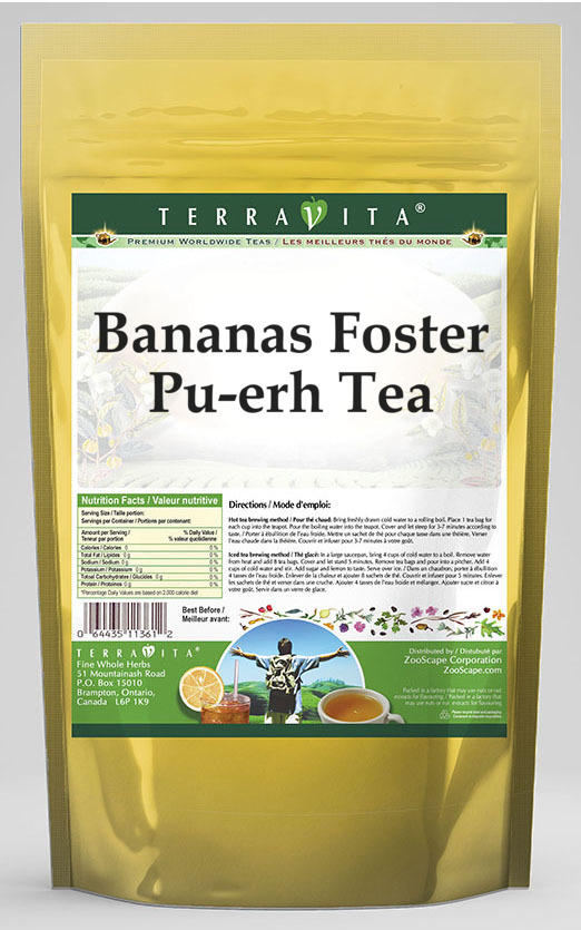 Bananas Foster Pu-erh Tea