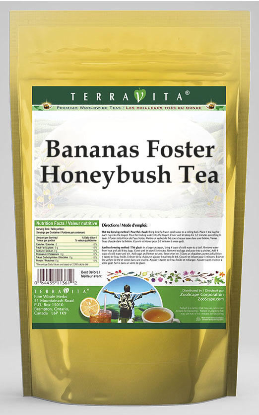 Bananas Foster Honeybush Tea