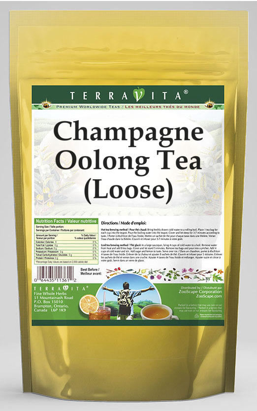 Champagne Oolong Tea (Loose)