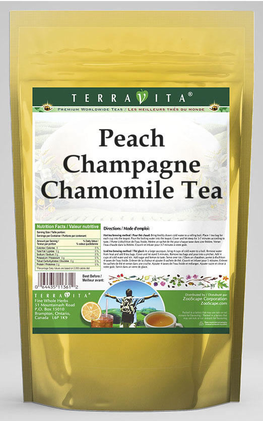 Peach Champagne Chamomile Tea
