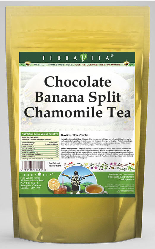 Chocolate Banana Split Chamomile Tea