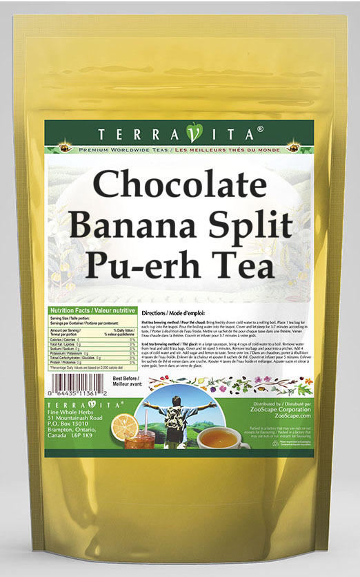 Chocolate Banana Split Pu-erh Tea