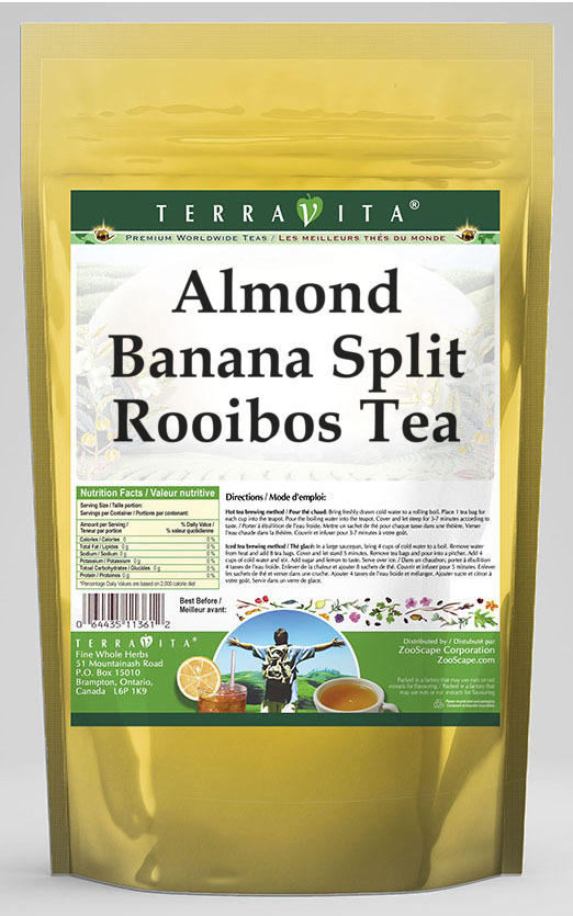 Almond Banana Split Rooibos Tea