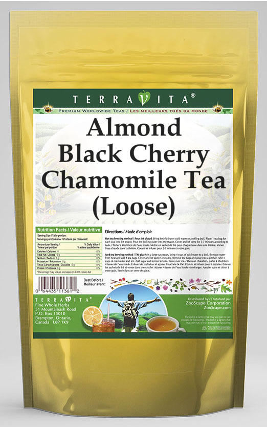 Almond Black Cherry Chamomile Tea (Loose)