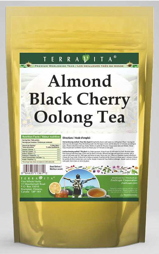 Almond Black Cherry Oolong Tea