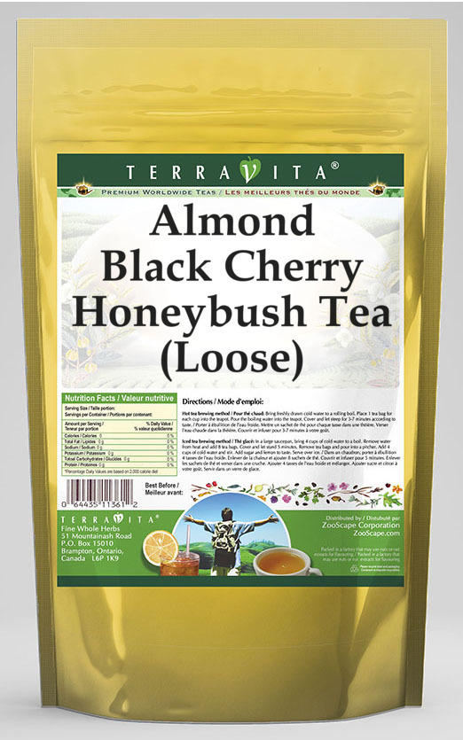 Almond Black Cherry Honeybush Tea (Loose)