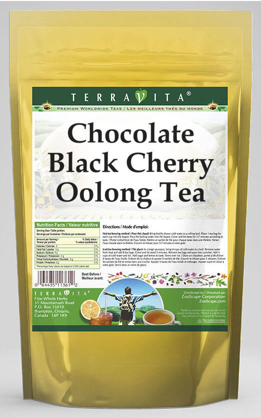 Chocolate Black Cherry Oolong Tea