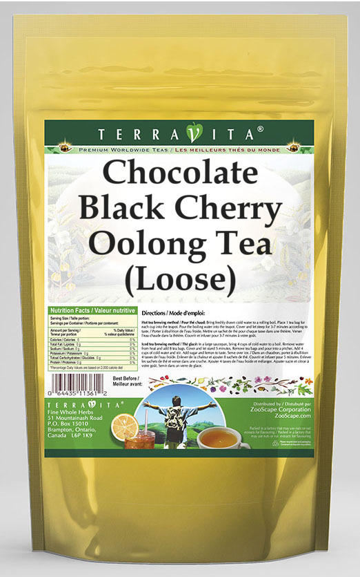 Chocolate Black Cherry Oolong Tea (Loose)