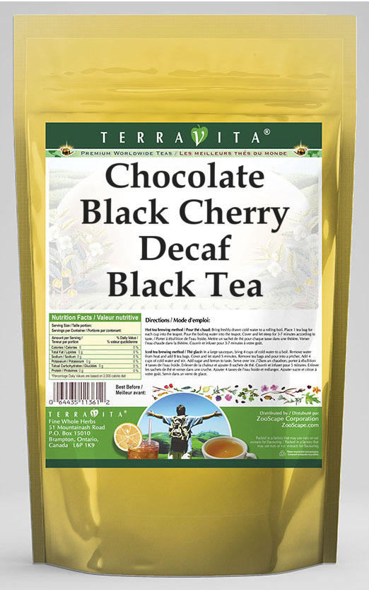 Chocolate Black Cherry Decaf Black Tea