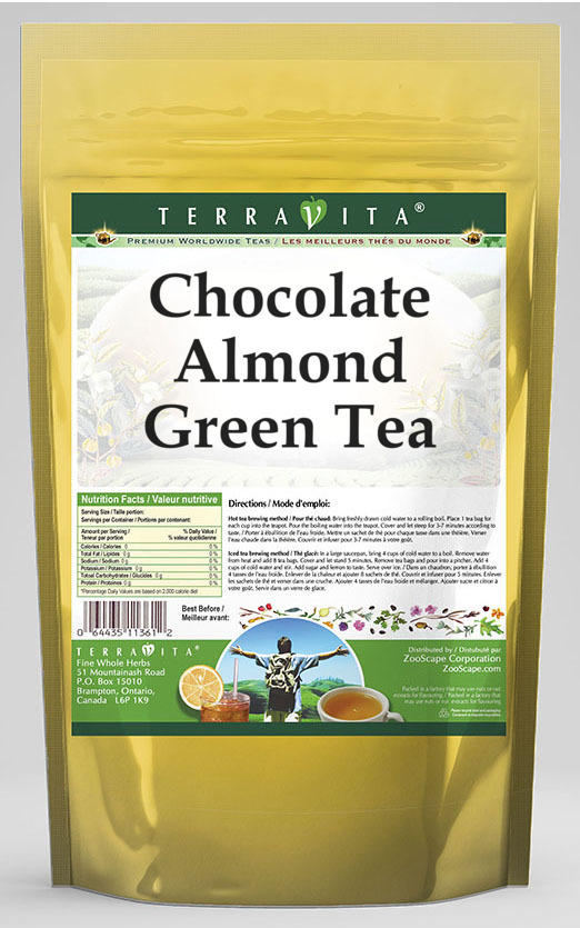 Chocolate Almond Green Tea