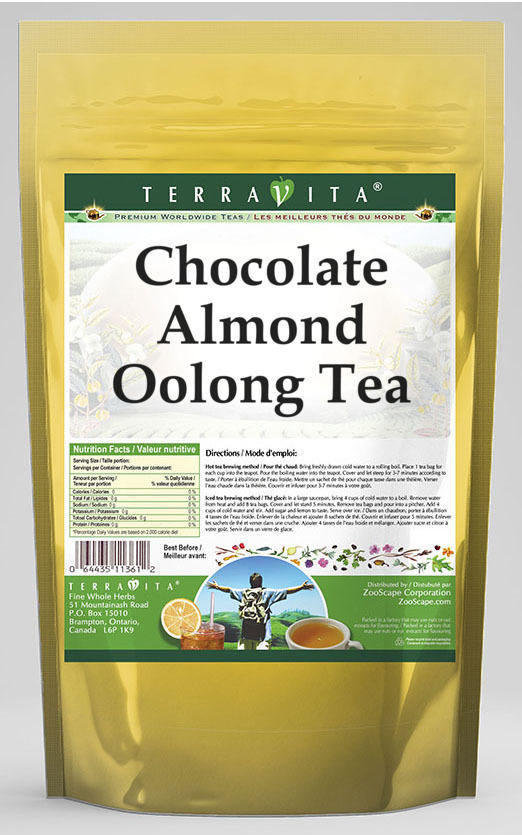 Chocolate Almond Oolong Tea