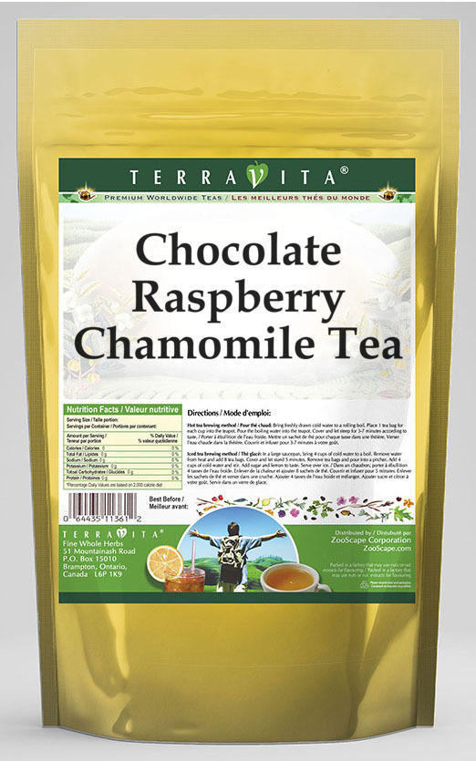 Chocolate Raspberry Chamomile Tea