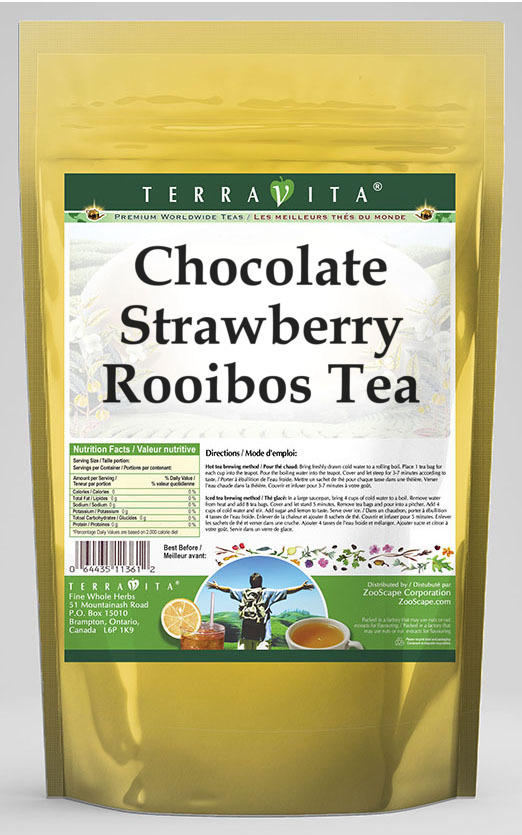 Chocolate Strawberry Rooibos Tea