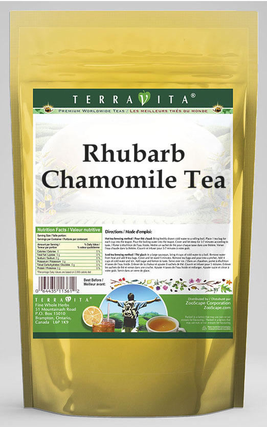 Rhubarb Chamomile Tea
