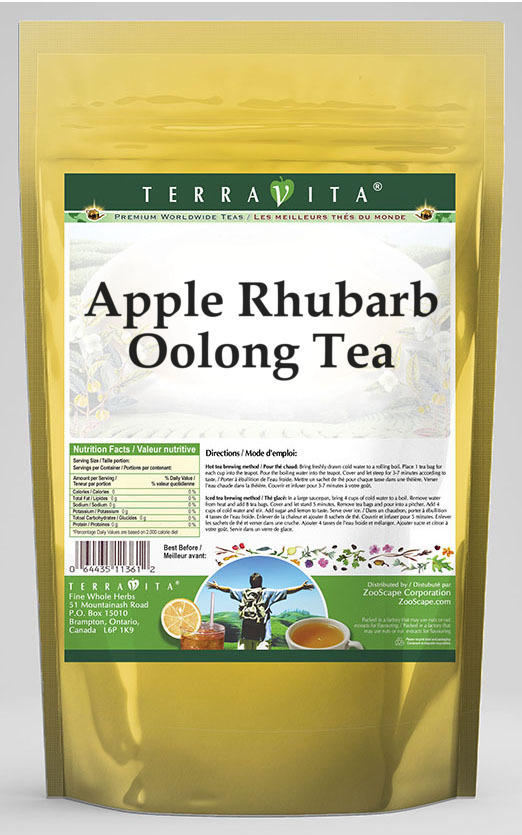 Apple Rhubarb Oolong Tea
