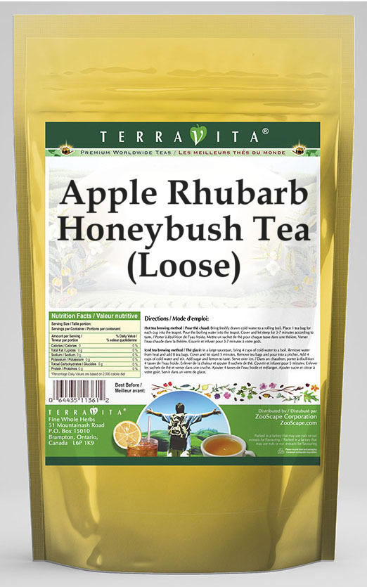 Apple Rhubarb Honeybush Tea (Loose)