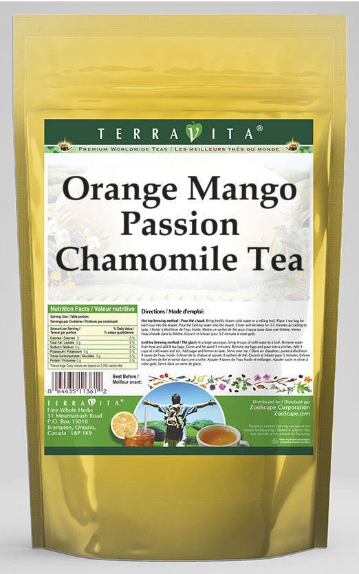 Orange Mango Passion Chamomile Tea