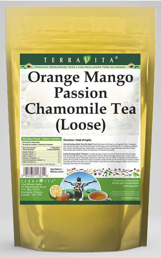 Orange Mango Passion Chamomile Tea (Loose)