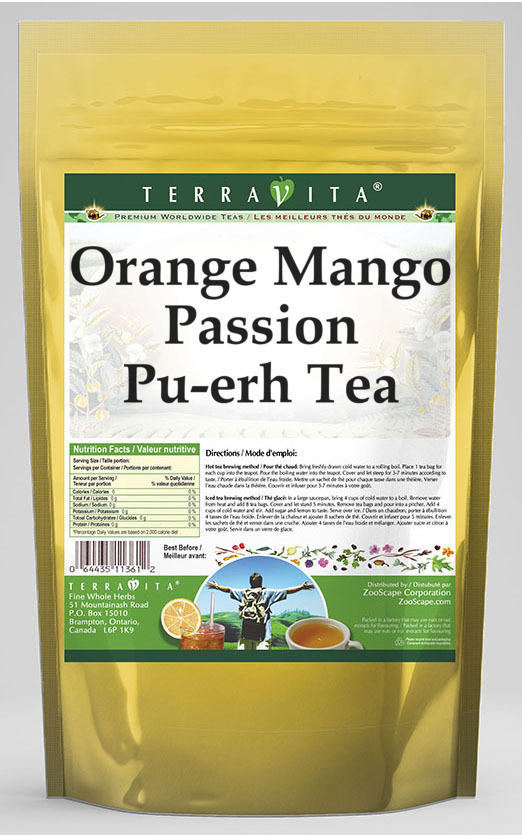Orange Mango Passion Pu-erh Tea