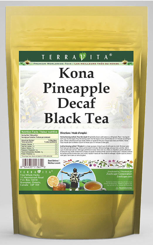 Kona Pineapple Decaf Black Tea
