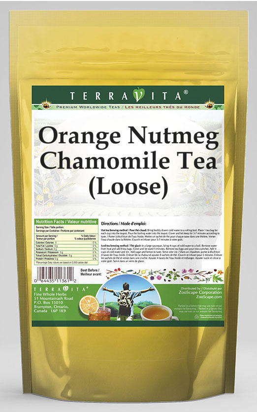 Orange Nutmeg Chamomile Tea (Loose)