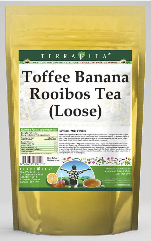 Toffee Banana Rooibos Tea (Loose)