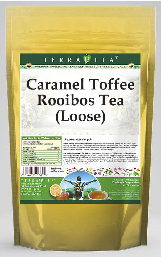 Caramel Toffee Rooibos Tea (Loose)